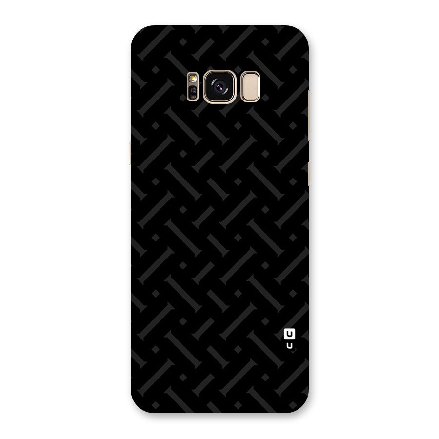 Classic Pipes Pattern Back Case for Galaxy S8 Plus
