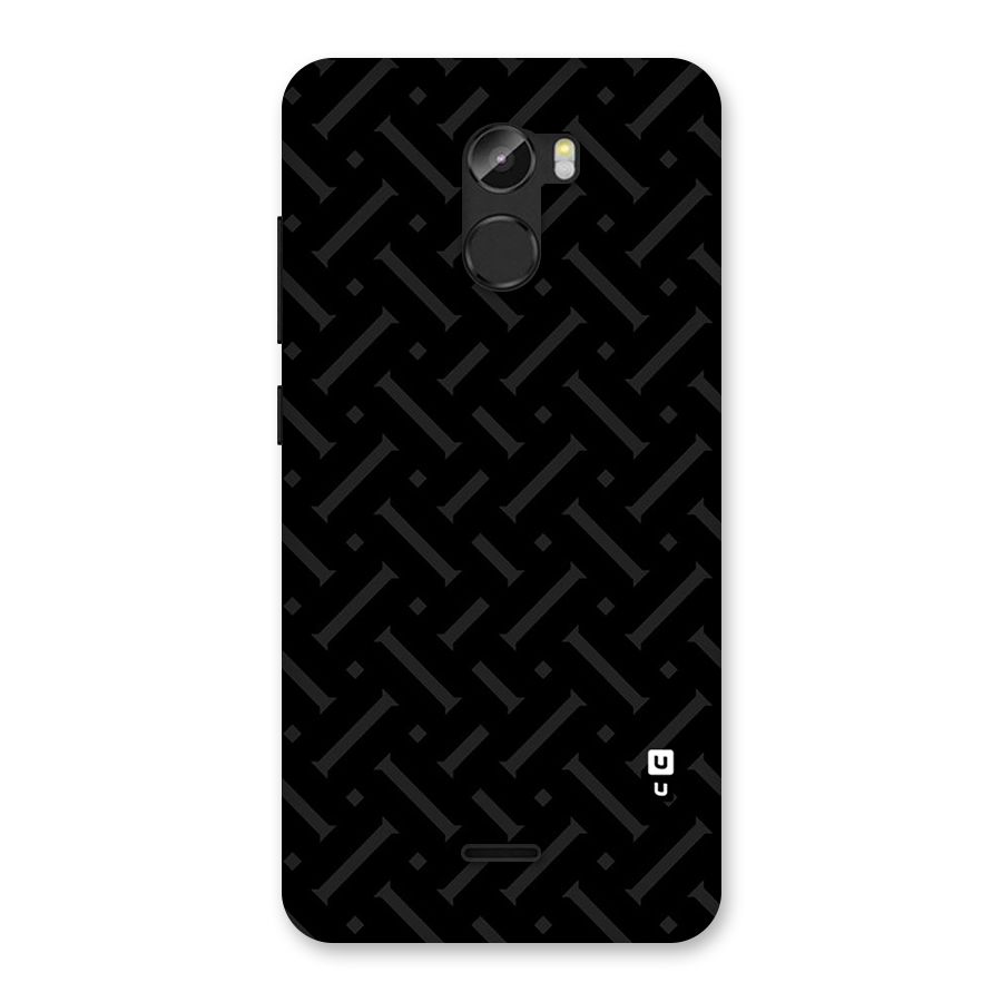 Classic Pipes Pattern Back Case for Gionee X1
