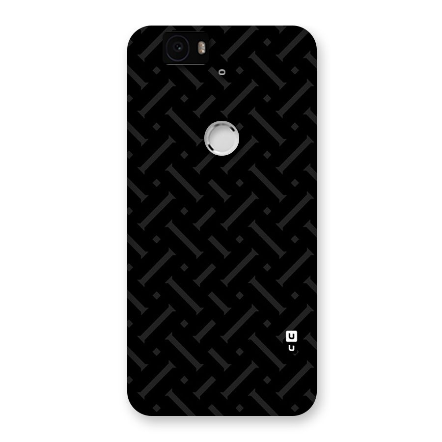 Classic Pipes Pattern Back Case for Google Nexus-6P