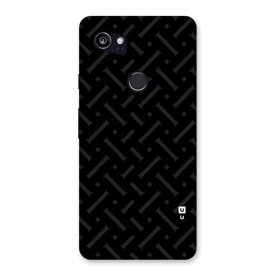 Classic Pipes Pattern Back Case for Google Pixel 2 XL