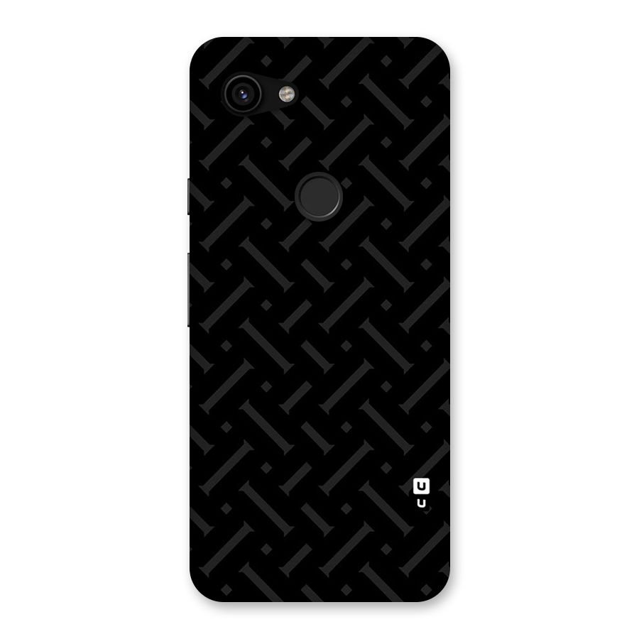 Classic Pipes Pattern Back Case for Google Pixel 3a