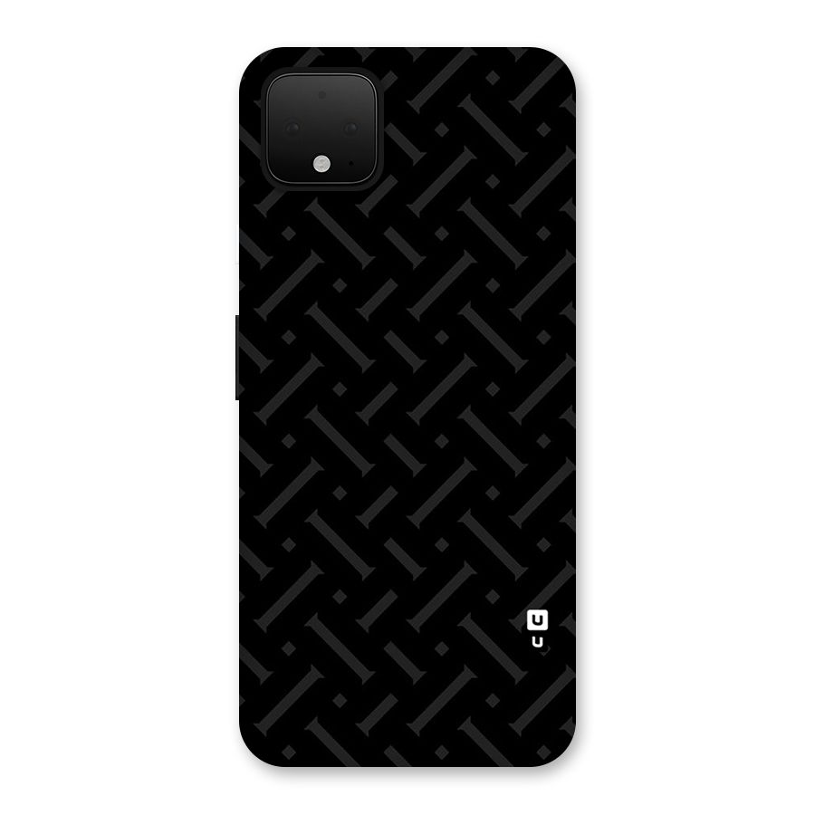 Classic Pipes Pattern Back Case for Google Pixel 4 XL