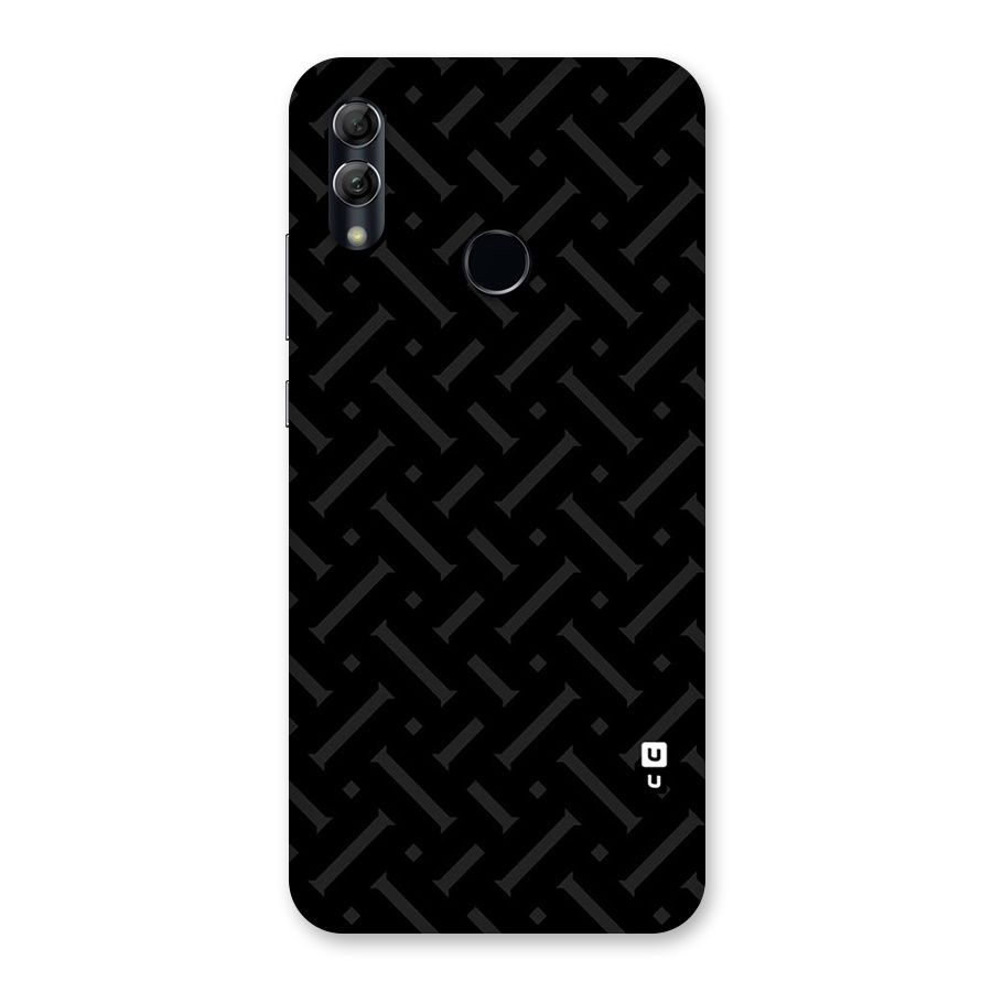 Classic Pipes Pattern Back Case for Honor 10 Lite