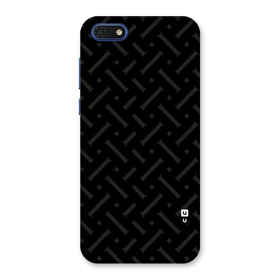 Classic Pipes Pattern Back Case for Honor 7s