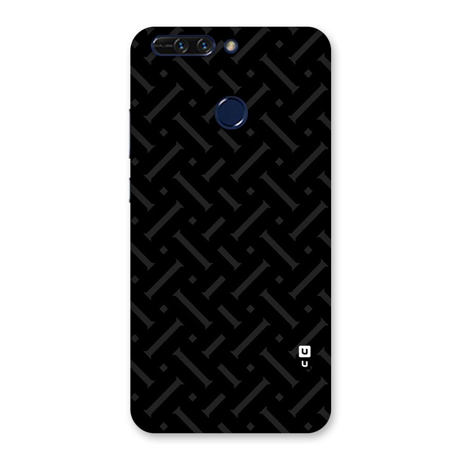 Classic Pipes Pattern Back Case for Honor 8 Pro