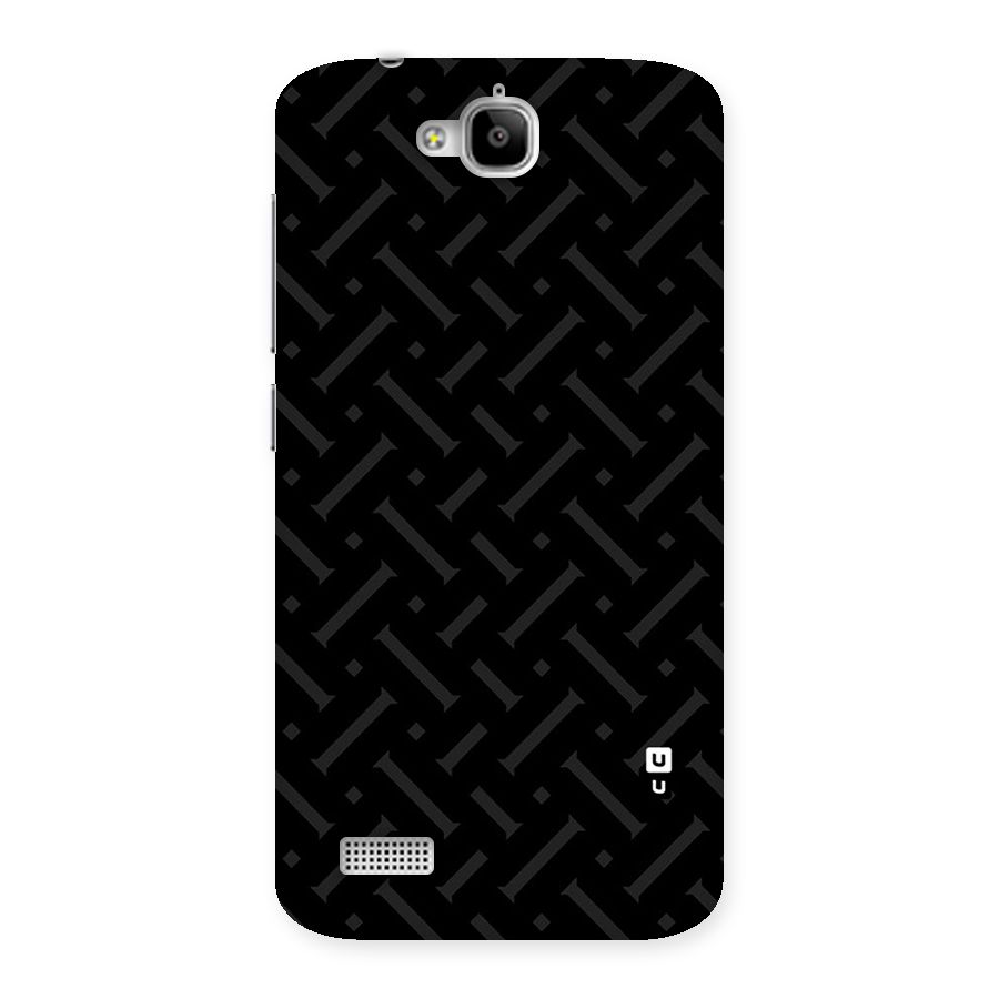 Classic Pipes Pattern Back Case for Honor Holly