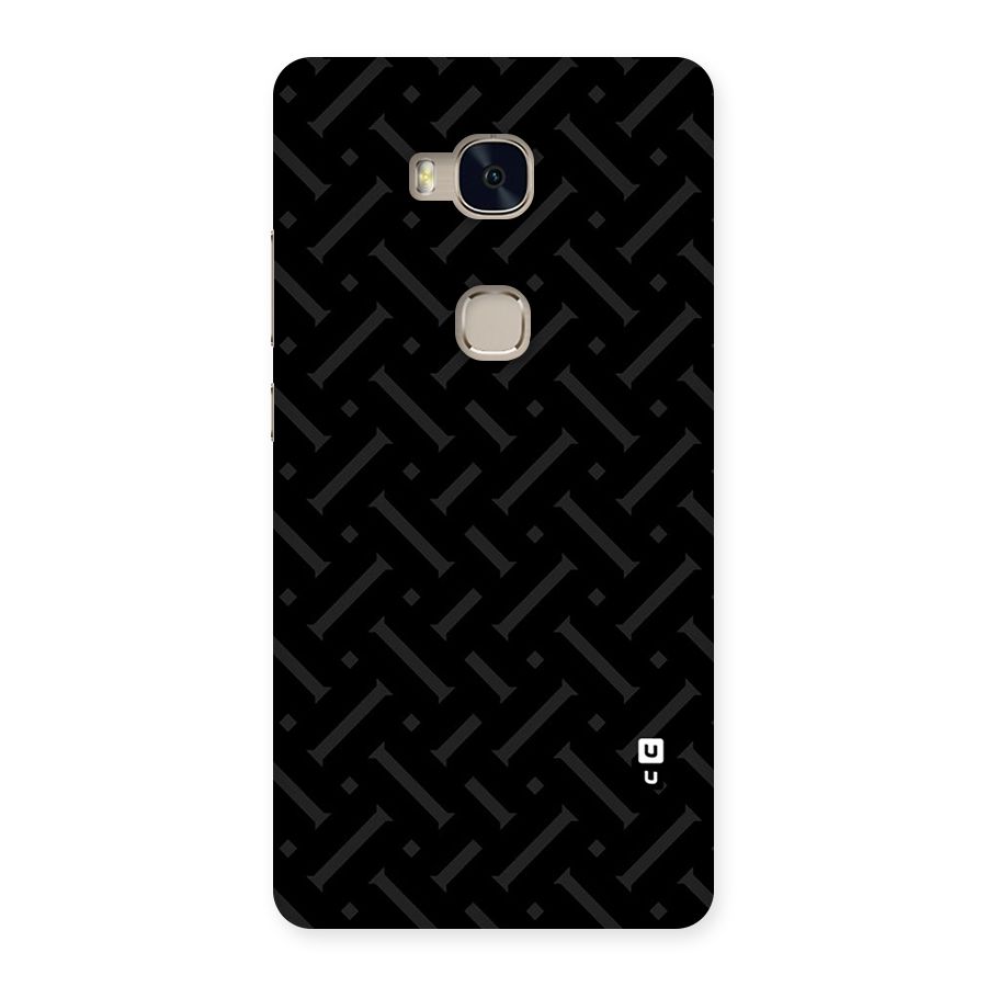 Classic Pipes Pattern Back Case for Huawei Honor 5X