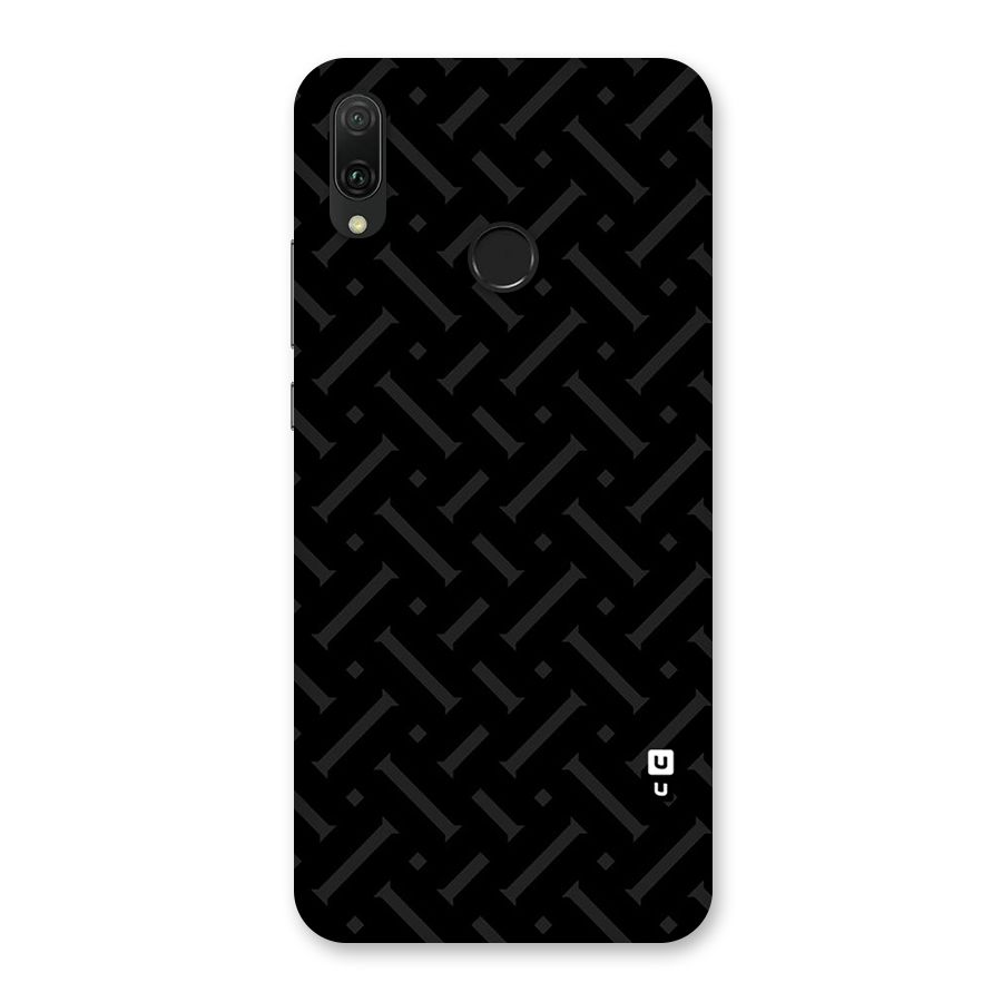 Classic Pipes Pattern Back Case for Huawei Y9 (2019)