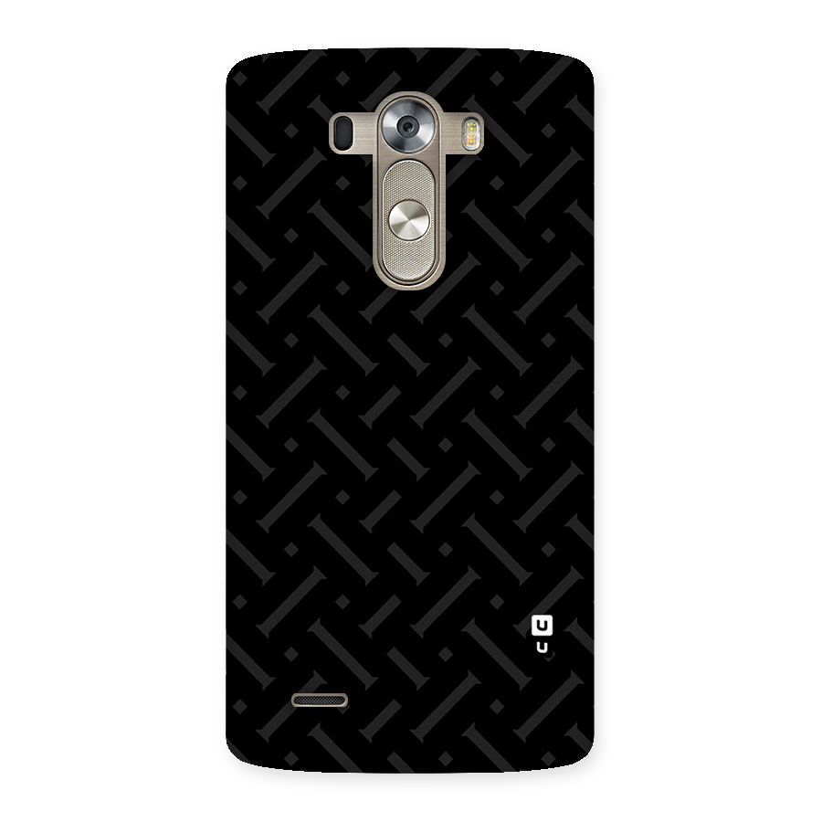 Classic Pipes Pattern Back Case for LG G3
