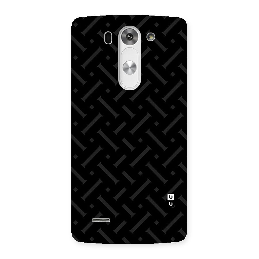 Classic Pipes Pattern Back Case for LG G3 Beat