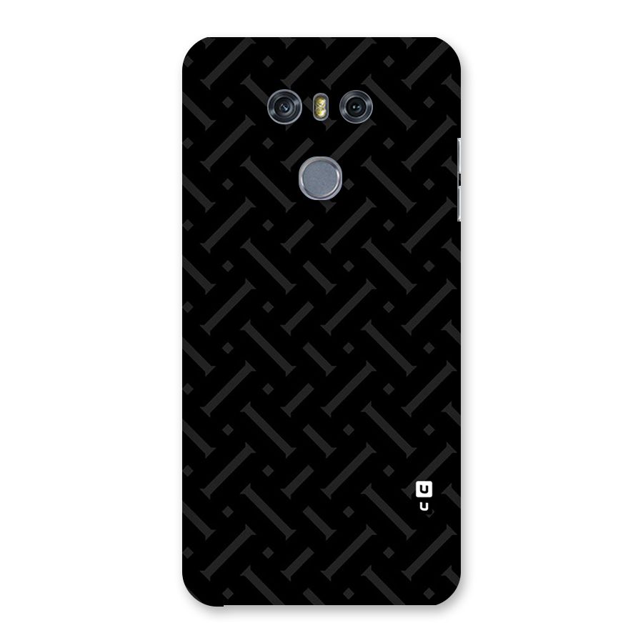 Classic Pipes Pattern Back Case for LG G6