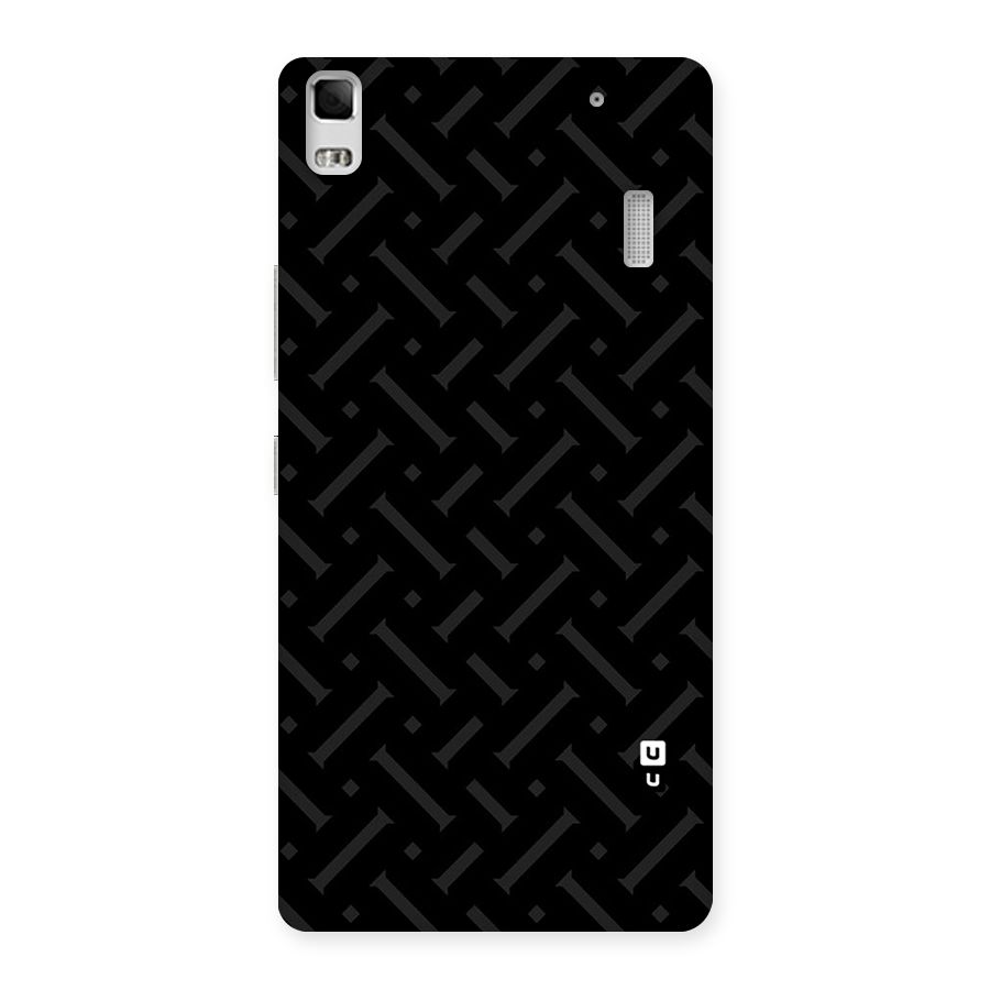 Classic Pipes Pattern Back Case for Lenovo K3 Note