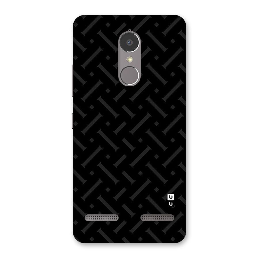 Classic Pipes Pattern Back Case for Lenovo K6