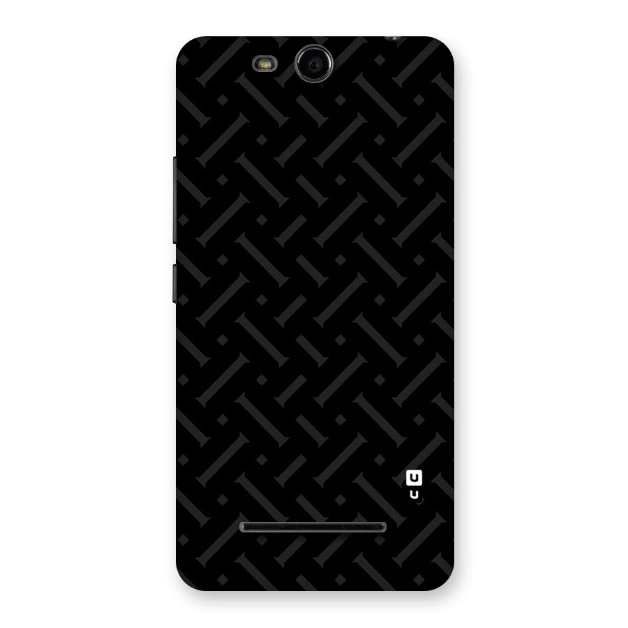 Classic Pipes Pattern Back Case for Micromax Canvas Juice 3 Q392
