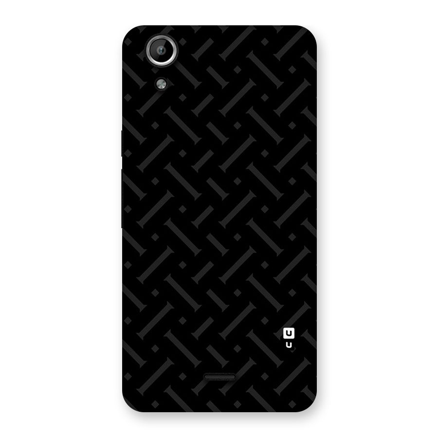 Classic Pipes Pattern Back Case for Micromax Canvas Selfie Lens Q345