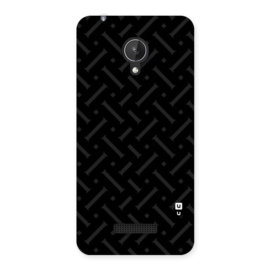 Classic Pipes Pattern Back Case for Micromax Canvas Spark Q380