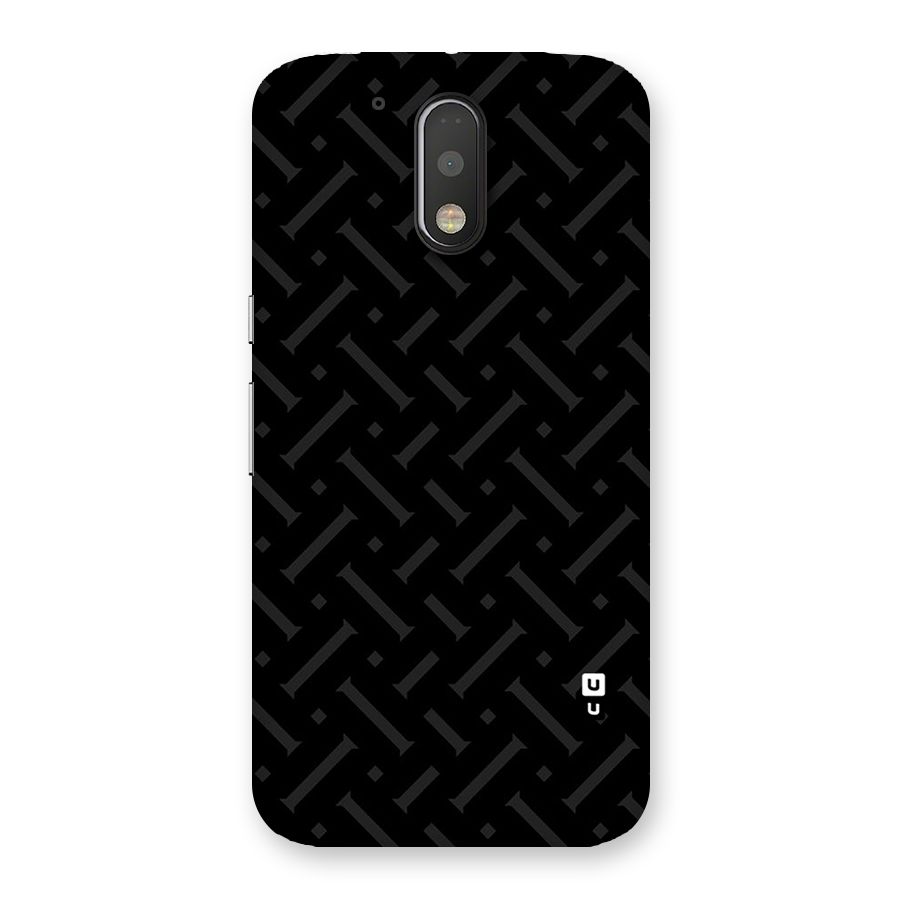 Classic Pipes Pattern Back Case for Motorola Moto G4 Plus