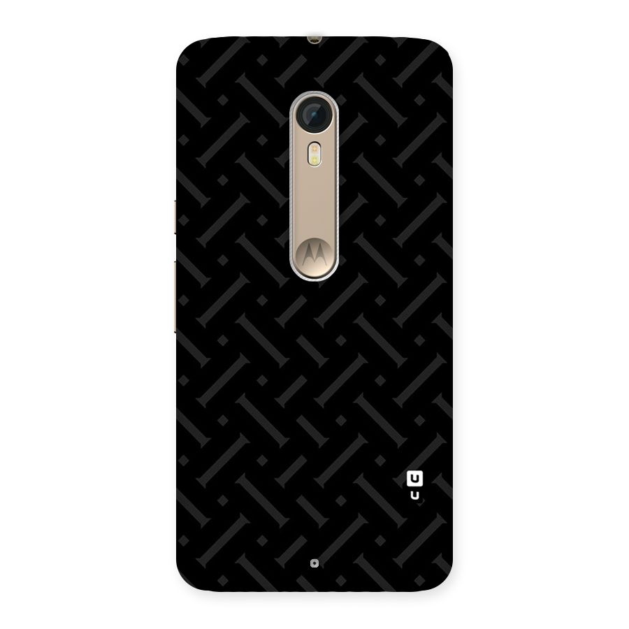 Classic Pipes Pattern Back Case for Motorola Moto X Style
