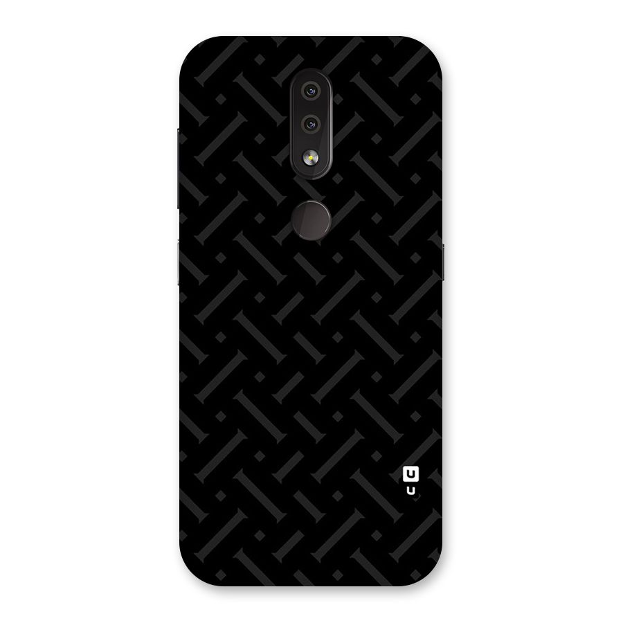 Classic Pipes Pattern Back Case for Nokia 4.2