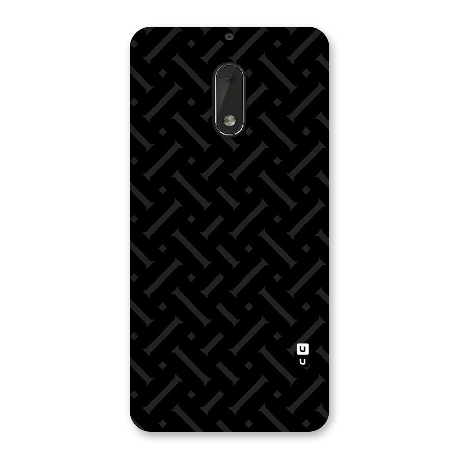 Classic Pipes Pattern Back Case for Nokia 6