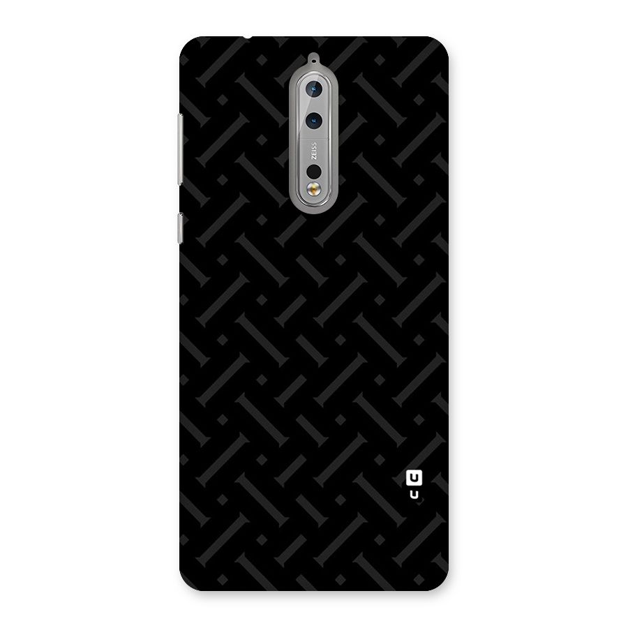 Classic Pipes Pattern Back Case for Nokia 8