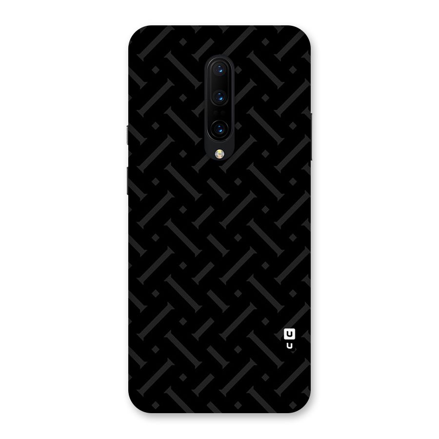 Classic Pipes Pattern Back Case for OnePlus 7 Pro