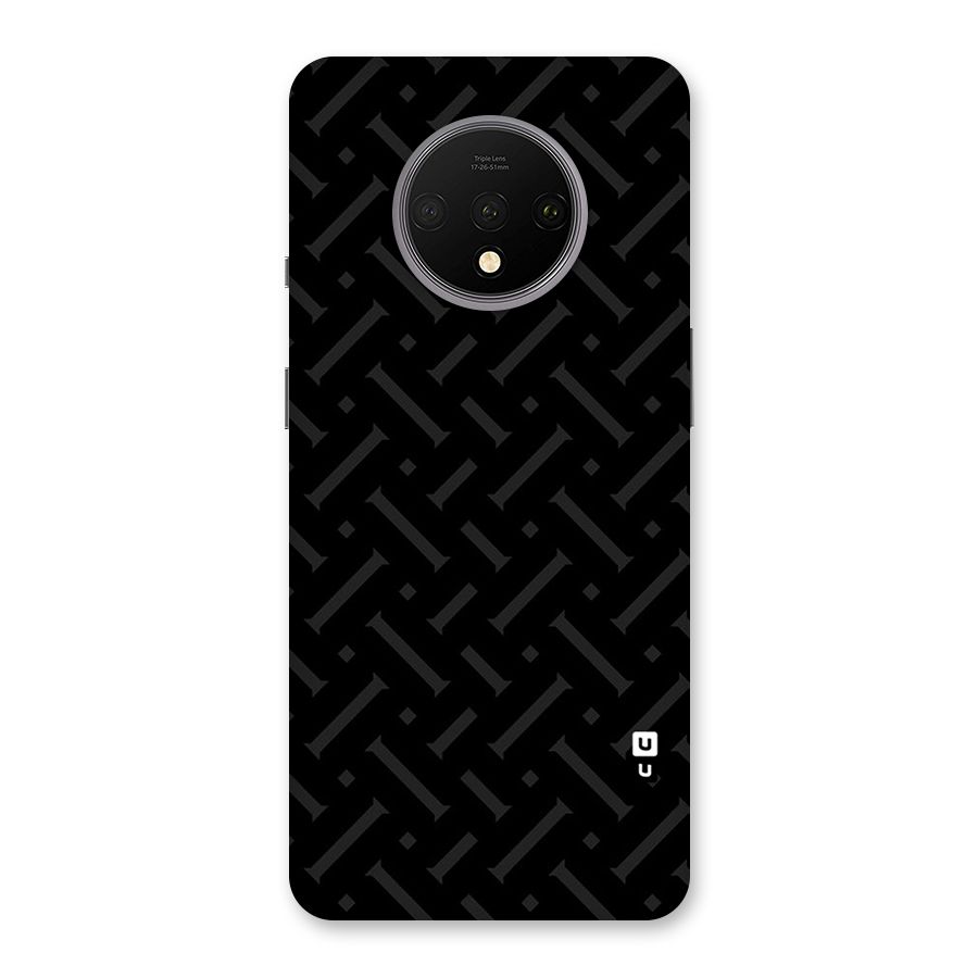 Classic Pipes Pattern Back Case for OnePlus 7T