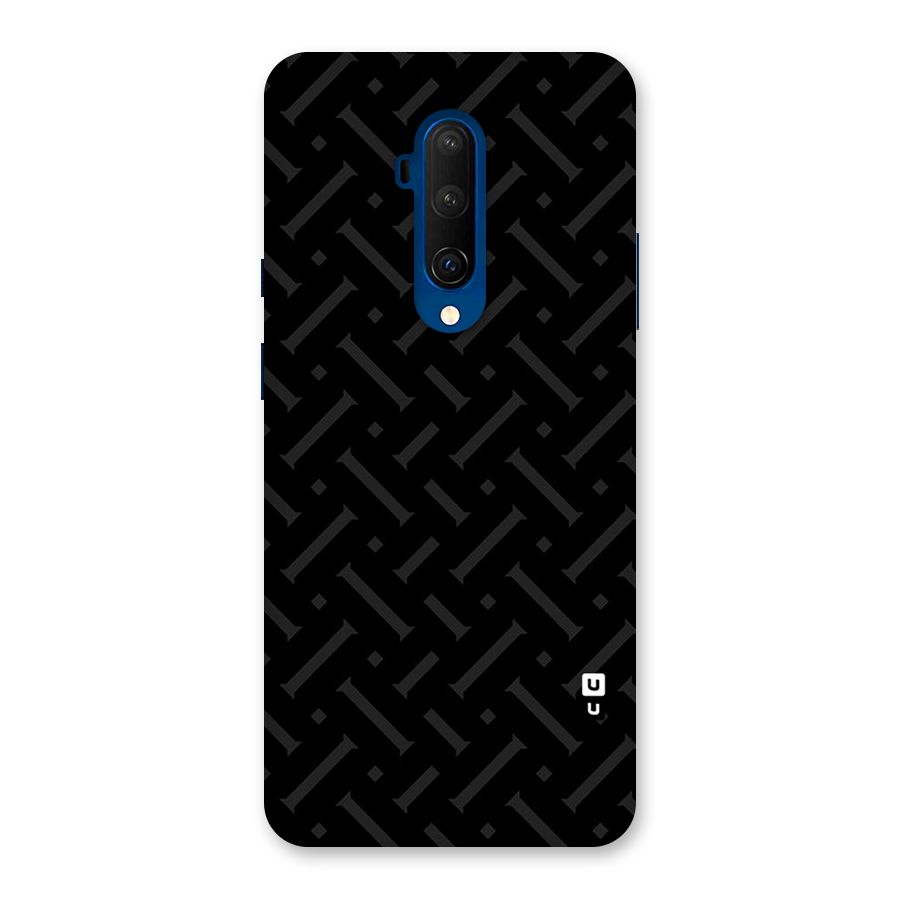 Classic Pipes Pattern Back Case for OnePlus 7T Pro