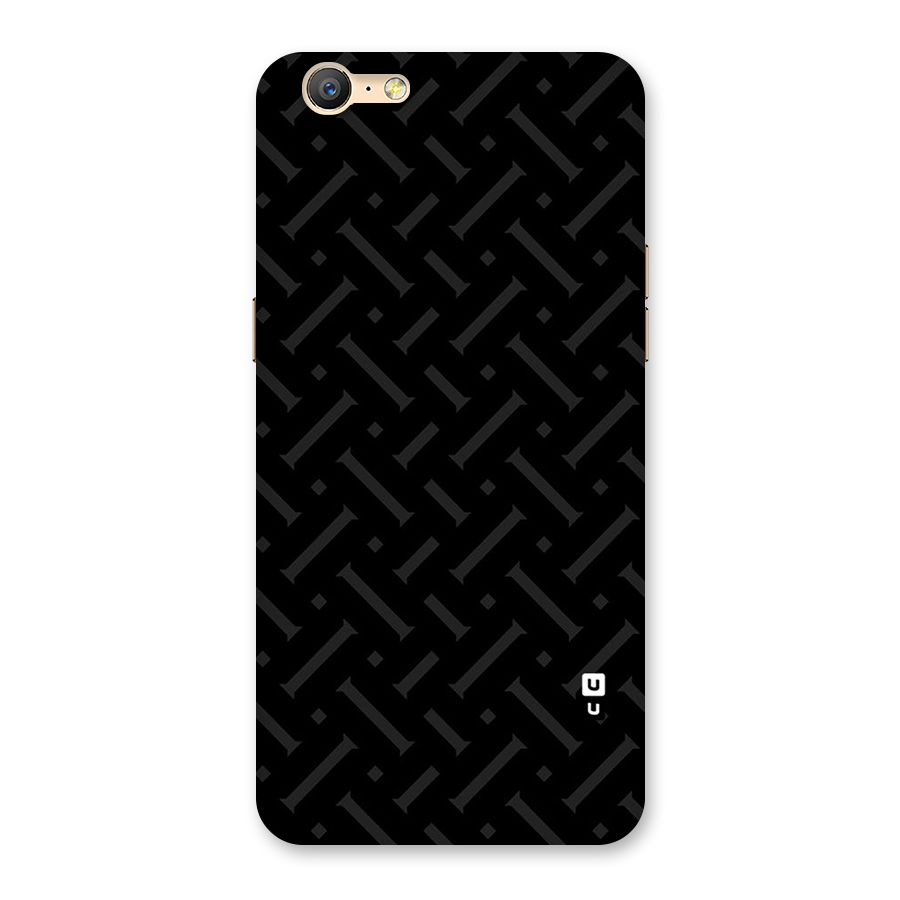 Classic Pipes Pattern Back Case for Oppo A39