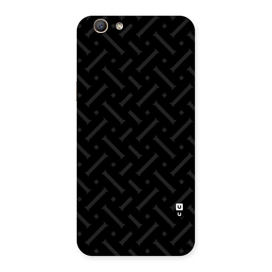 Classic Pipes Pattern Back Case for Oppo A59