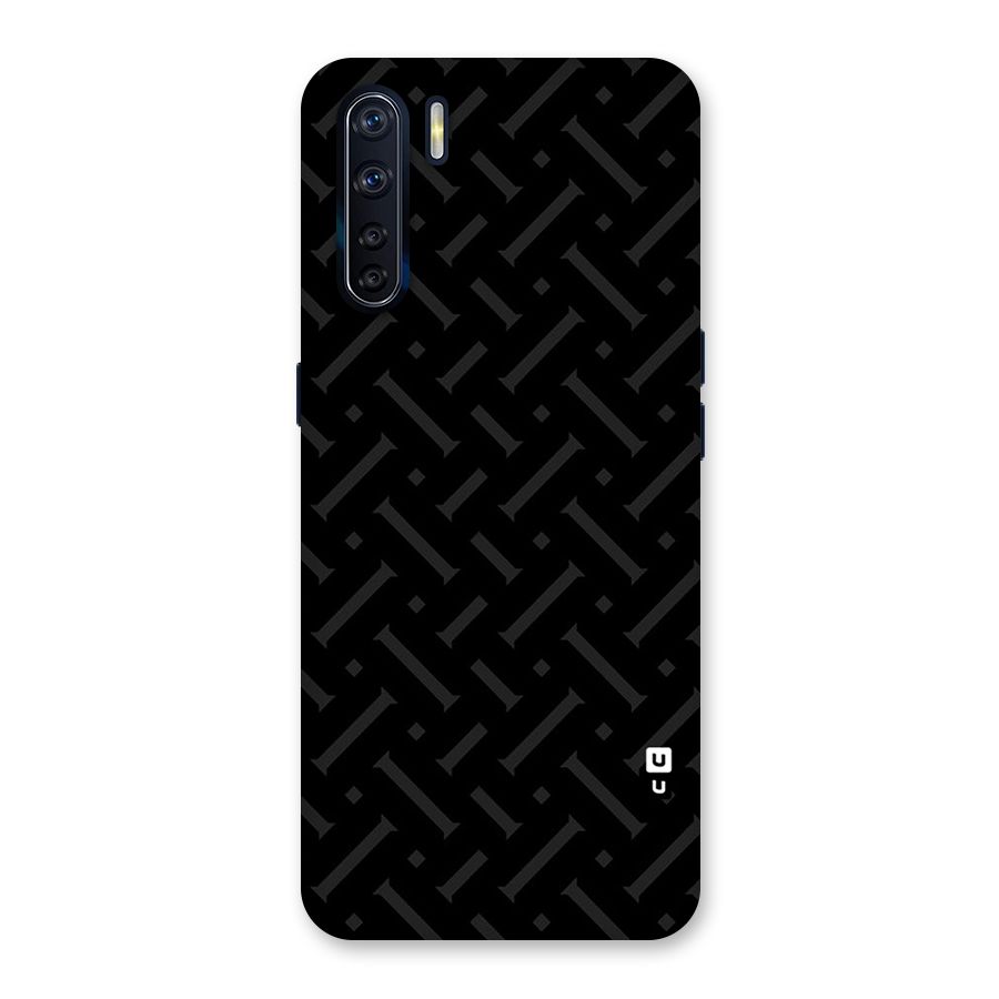 Classic Pipes Pattern Back Case for Oppo F15