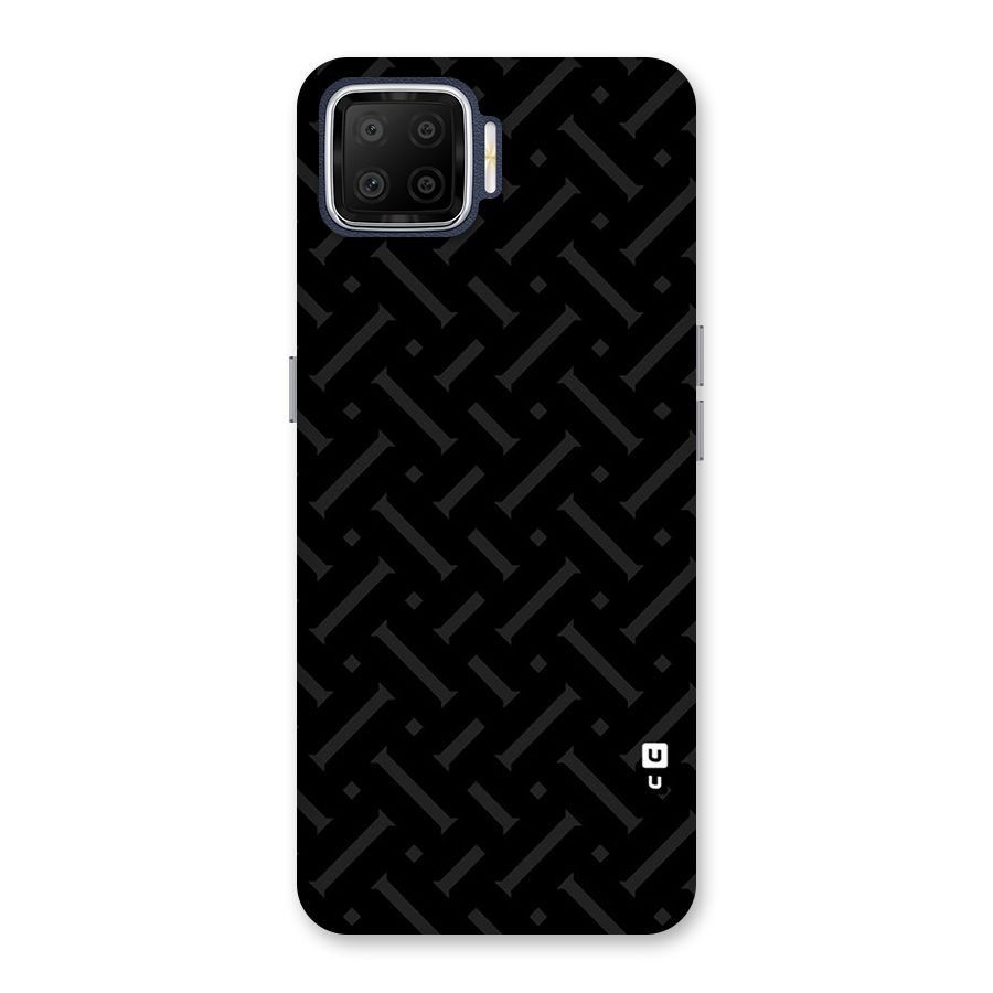 Classic Pipes Pattern Back Case for Oppo F17