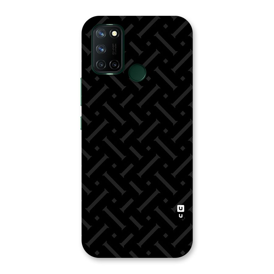 Classic Pipes Pattern Back Case for Realme 7i