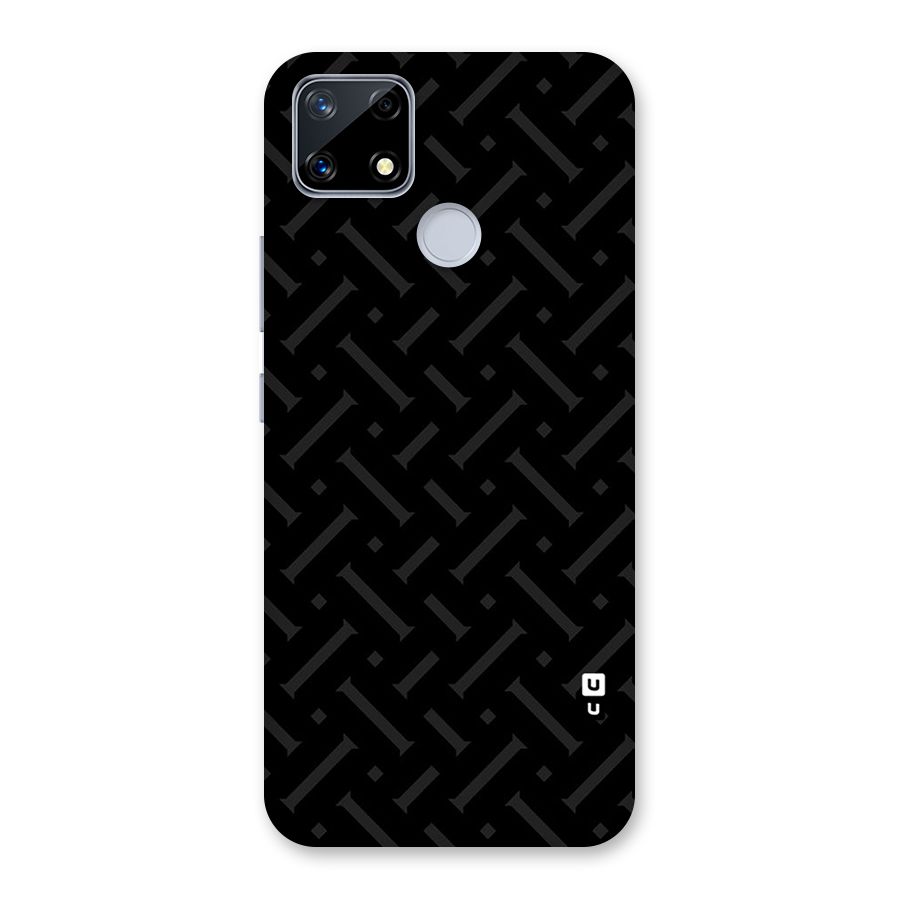 Classic Pipes Pattern Back Case for Realme Narzo 20