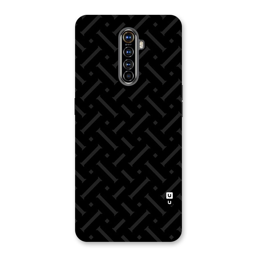 Classic Pipes Pattern Back Case for Realme X2 Pro