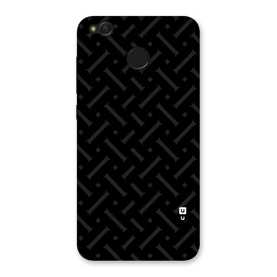 Classic Pipes Pattern Back Case for Redmi 4