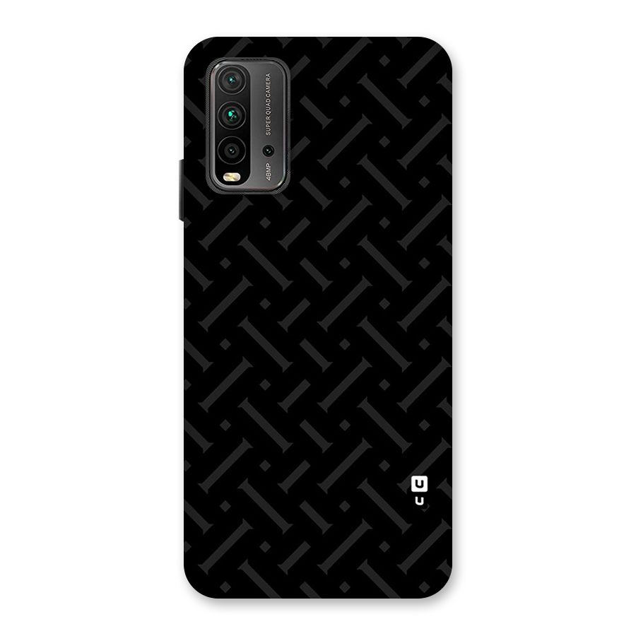 Classic Pipes Pattern Back Case for Redmi 9 Power