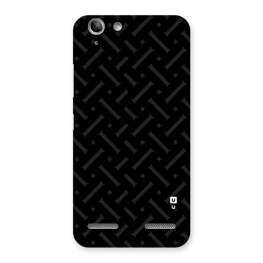 Classic Pipes Pattern Back Case for Vibe K5 Plus