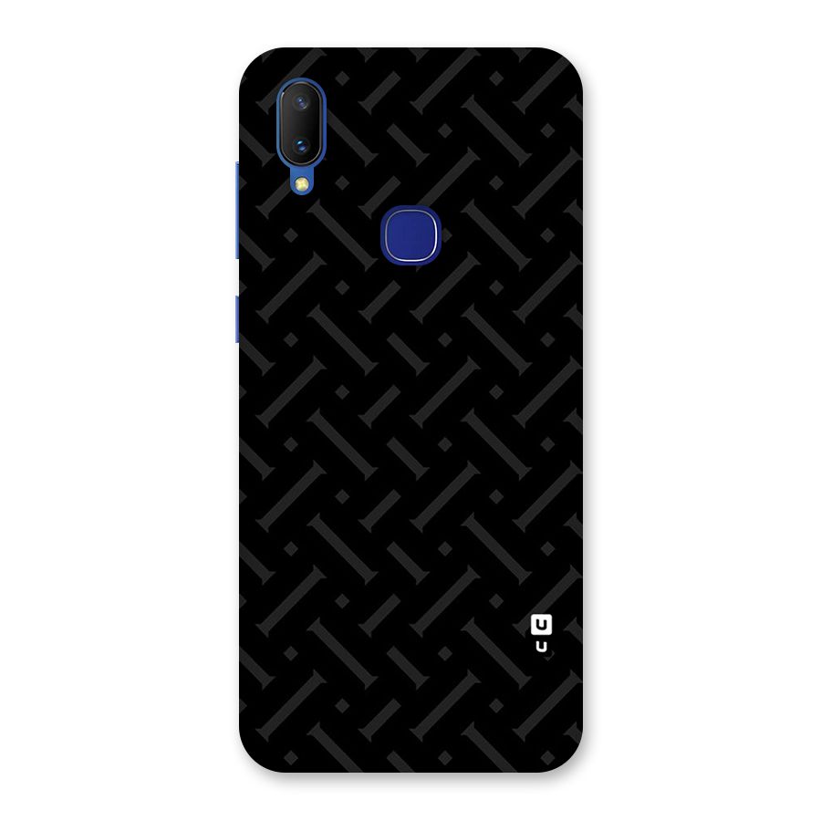 Classic Pipes Pattern Back Case for Vivo V11