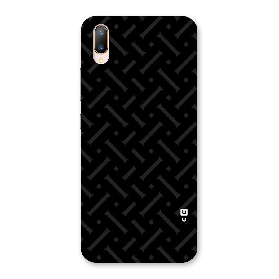 Classic Pipes Pattern Back Case for Vivo V11 Pro