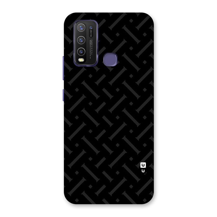 Classic Pipes Pattern Back Case for Vivo Y50