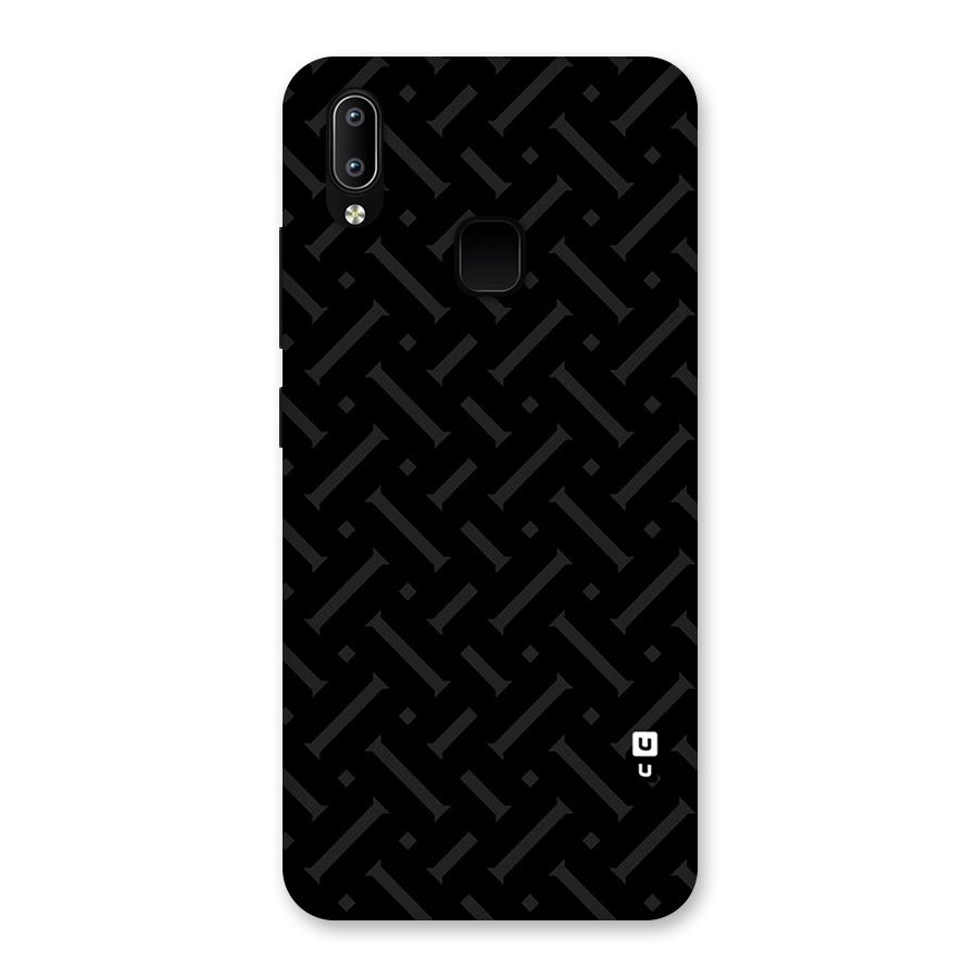Classic Pipes Pattern Back Case for Vivo Y93