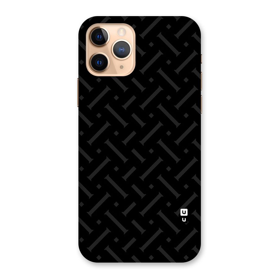 Classic Pipes Pattern Back Case for iPhone 11 Pro