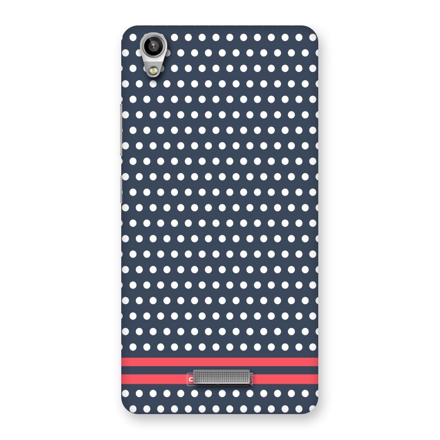 Classic Polka Dots Back Case for Lava-Pixel-V1