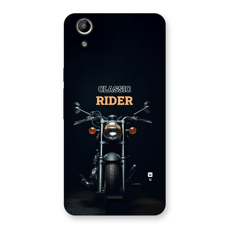 Classic RIder Back Case for Canvas Selfie Lens Q345