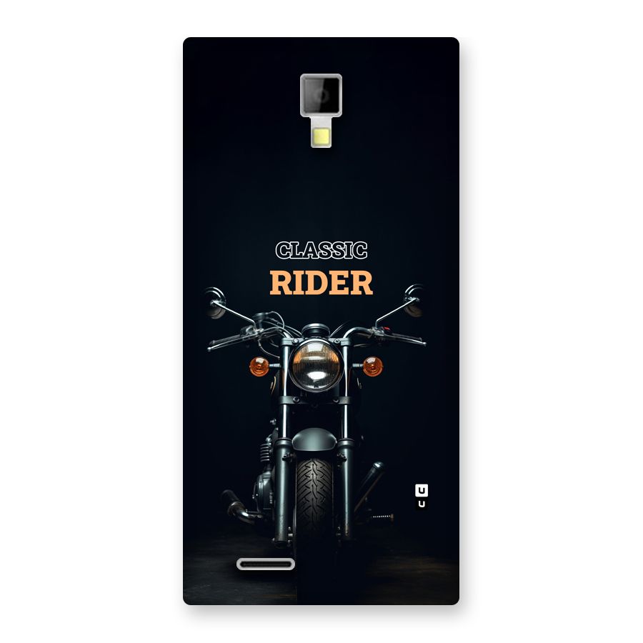 Classic RIder Back Case for Canvas Xpress A99