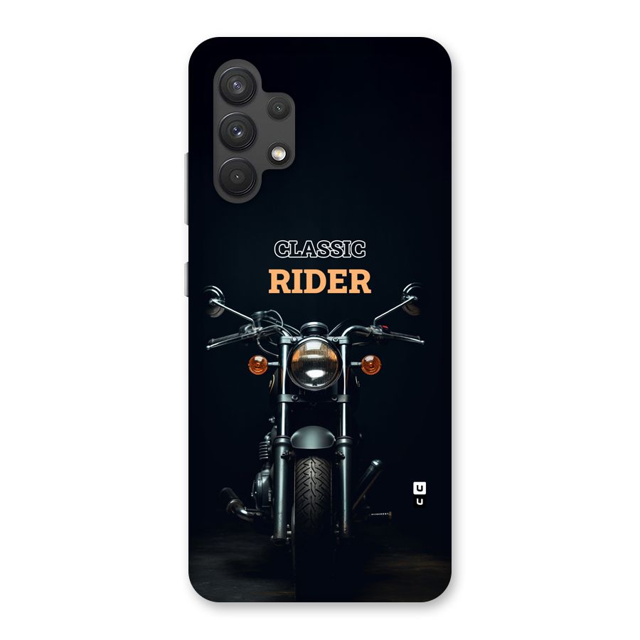 Classic RIder Back Case for Galaxy A32