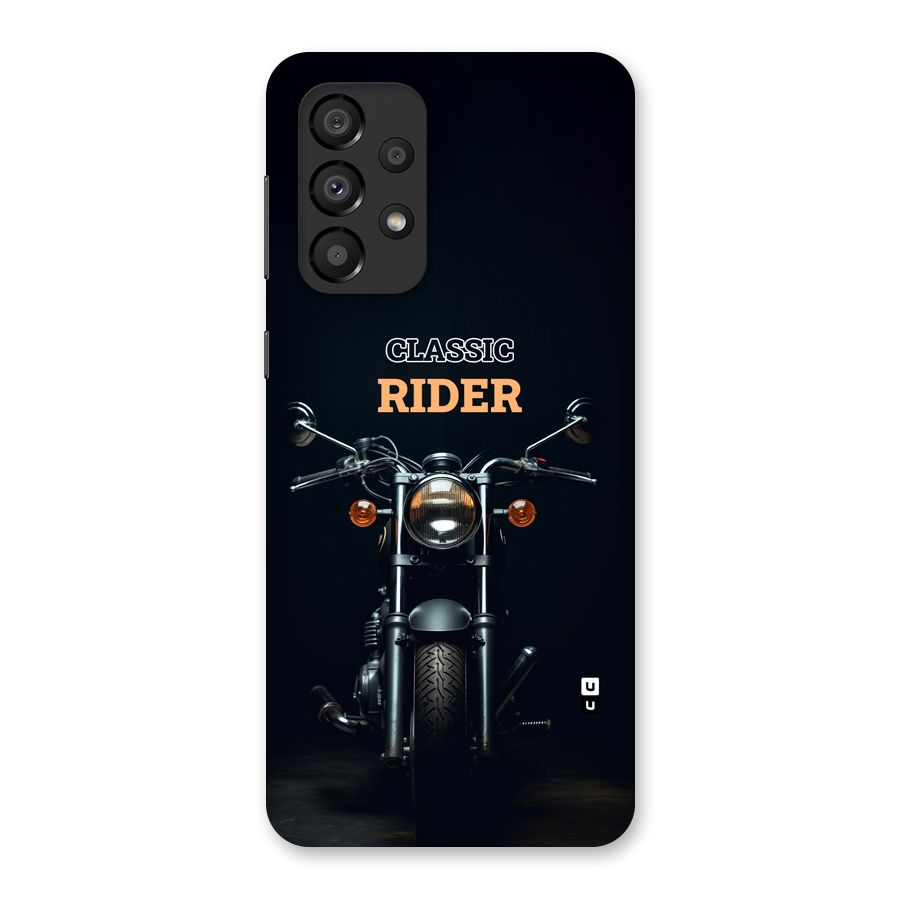 Classic RIder Back Case for Galaxy A33 5G