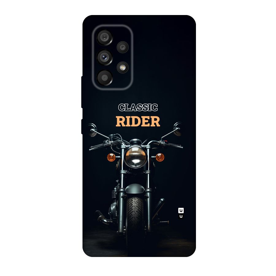 Classic RIder Back Case for Galaxy A53 5G