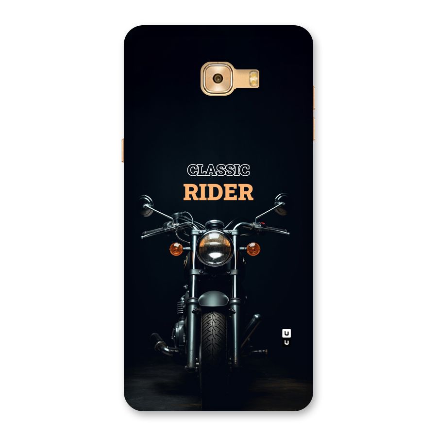 Classic RIder Back Case for Galaxy C9 Pro